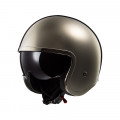 SUPEROFERTA Casco jet LS2 Helmets OF599 SPITFIRE Solid Chrome