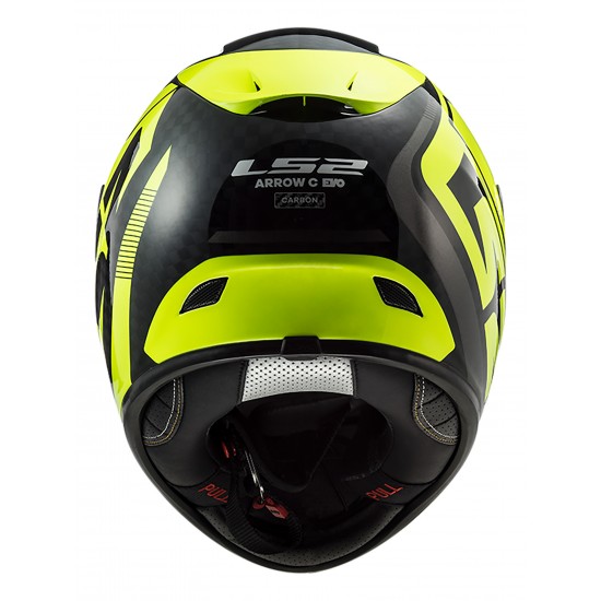 SUPERPFERTA Casco integral LS2 Helmets FF323 ARROW C EVO Sting Black HV Yellow > REGALO: Pantalla ahumada - Micasco.es - Tu tienda de cascos de moto