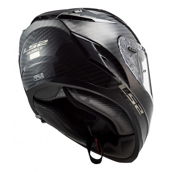 Casco integral LS2 FF327 Challenger C Solid Carbon - Micasco.es - Tu tienda de cascos de moto