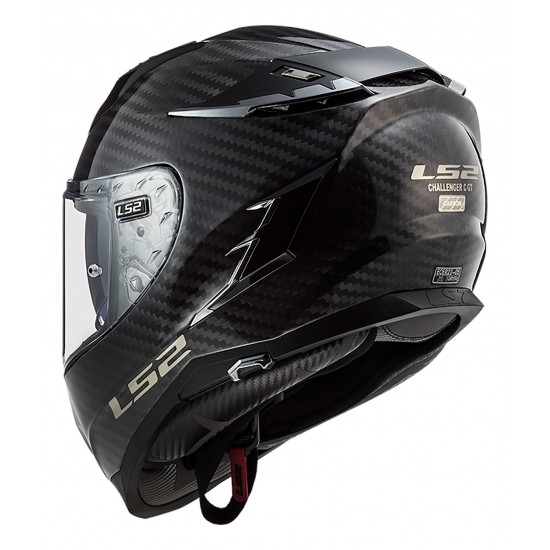 Casco integral LS2 FF327 Challenger C Solid Carbon - Micasco.es Casco integral LS2 FF327 Challenger C Solid Carbon - Micasco.es - Tu tienda de cascos de moto
