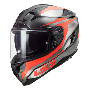 LS2 Casco de Moto FF327 Challenger Flex Matt Noir