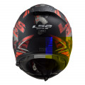 SUPEROFERTA Casco integral LS2 Helmets FF397 VECTOR HPFC EVO Stencil Matt Black Red