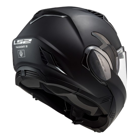 Casco convertible LS2 FF900 Valiant II Matt Black - Micasco.es - Tu tienda de cascos de moto