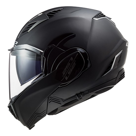 Casco convertible LS2 FF900 Valiant II Matt Black - Micasco.es - Tu tienda de cascos de moto