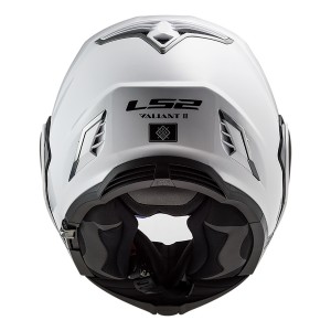 Casco convertible LS2 FF900 Valiant II Solid White - Micasco.es Casco convertible LS2 FF900 Valiant II Solid White - Micasco.es - Tu tienda de cascos de moto