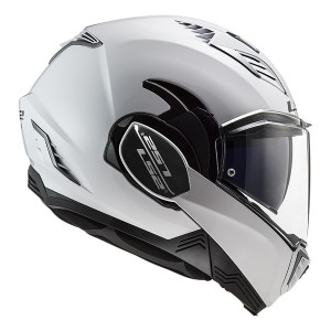 Casco convertible LS2 FF900 Valiant II Solid White - Micasco.es Casco convertible LS2 FF900 Valiant II Solid White - Micasco.es - Tu tienda de cascos de moto