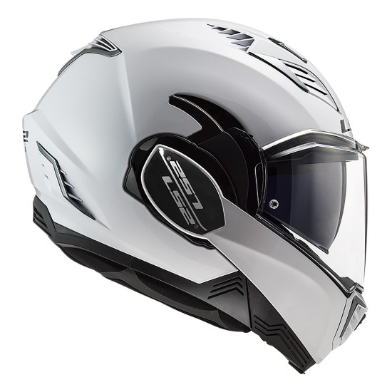 Casco convertible LS2 FF900 Valiant II Solid White - Micasco.es - Tu tienda de cascos de moto