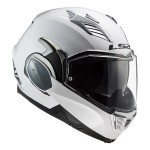 Casco convertible LS2 FF900 Valiant II Solid White - Micasco.es - Tu tienda de cascos de moto