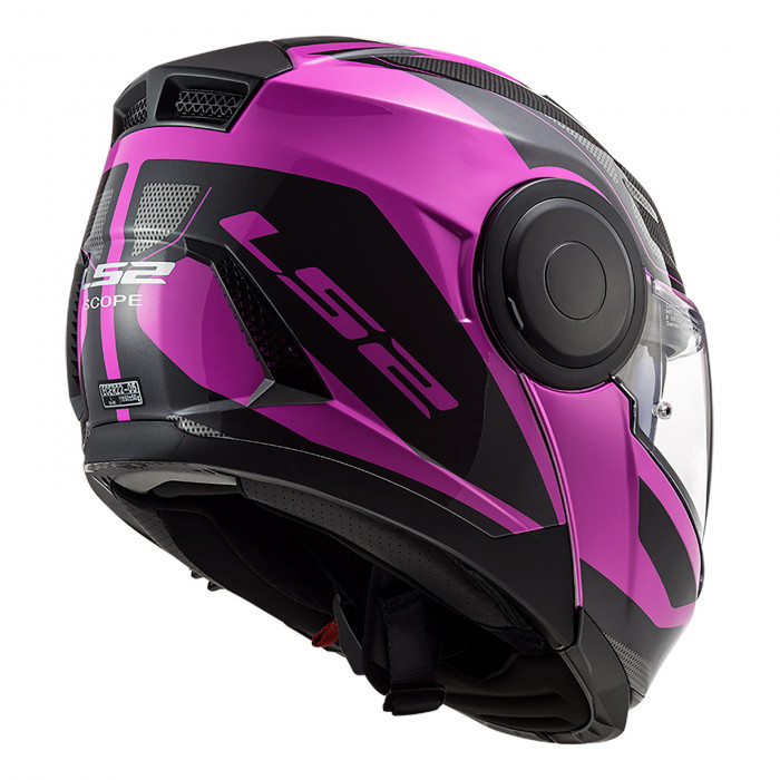 Casco LS2 FF902 Scope Axis Negro Rosa Casco LS2 FF902 Scope Axis Negro Rosa