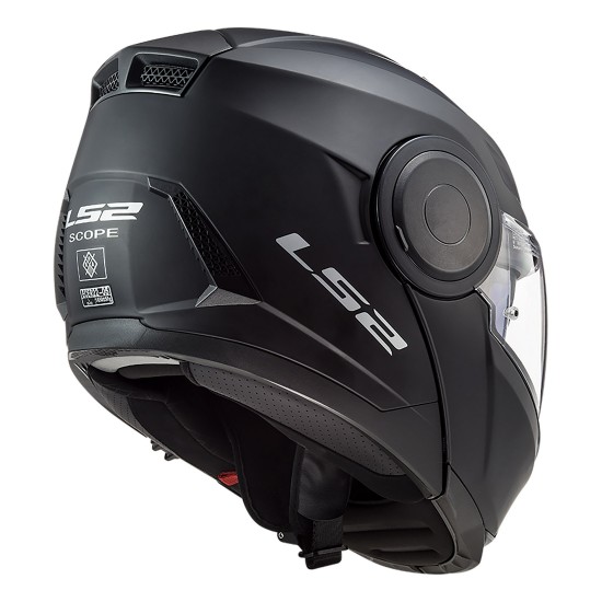 Casco Convertible LS2 ff902 SCOPE Solid Matt Black - Micasco.es - Tu tienda de cascos de moto