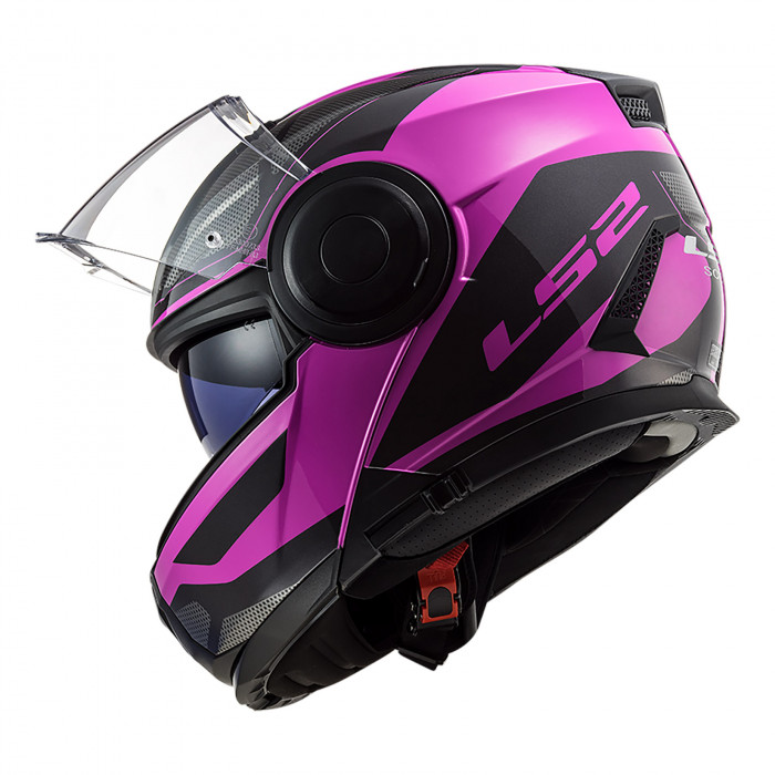 Casco LS2 FF902 Scope Axis Negro Rosa Casco LS2 FF902 Scope Axis Negro Rosa