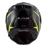 Casco Convertible LS2 ff902 SCOPE Skid Black HV Yellow - Micasco.es - Tu tienda de cascos de moto