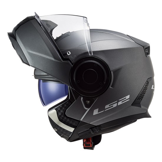 Casco Convertible LS2 ff902 SCOPE Solid Matt Titanium - Micasco.es - Tu tienda de cascos de moto