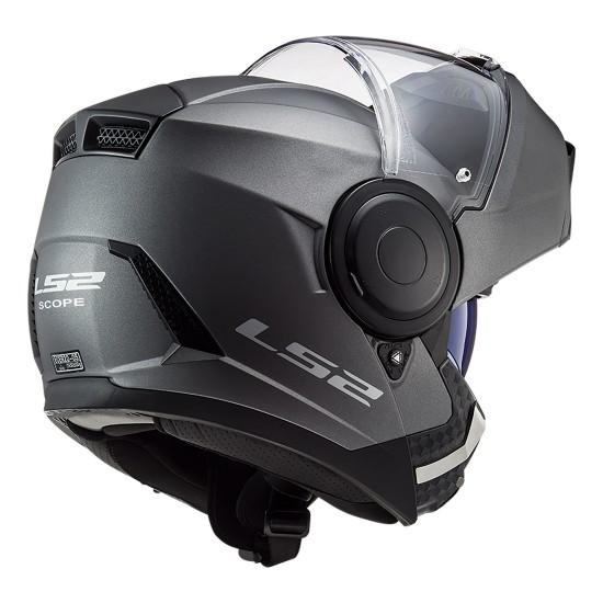 Casco Convertible LS2 ff902 SCOPE Solid Matt Titanium - Micasco.es - Tu tienda de cascos de moto