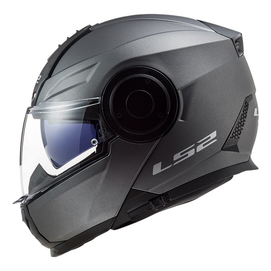 Casco Convertible LS2 ff902 SCOPE Solid Matt Titanium - Micasco.es - Tu tienda de cascos de moto