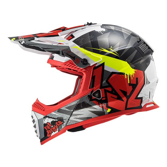 SUPEROFERTA Casco cross/enduro LS2 Helmets MX437 FAST EVO Crusher Black Red - Micasco.es SUPEROFERTA Casco cross/enduro LS2 Helmets MX437 FAST EVO Crusher Black Red - Micasco.es - Tu tienda de cascos de moto