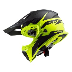 Casco cross/enduro LS2 Helmets MX437 FAST EVO Roar Matt Black HV Yellow - Micasco.es Casco cross/enduro LS2 Helmets MX437 FAST EVO Roar Matt Black HV Yellow - Micasco.es - Tu tienda de cascos de moto