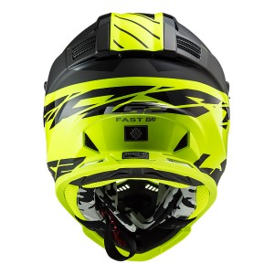 Casco cross/enduro LS2 Helmets MX437 FAST EVO Roar Matt Black HV Yellow - Micasco.es Casco cross/enduro LS2 Helmets MX437 FAST EVO Roar Matt Black HV Yellow - Micasco.es - Tu tienda de cascos de moto