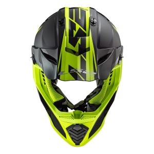 Casco cross/enduro LS2 Helmets MX437 FAST EVO Roar Matt Black HV Yellow - Micasco.es Casco cross/enduro LS2 Helmets MX437 FAST EVO Roar Matt Black HV Yellow - Micasco.es - Tu tienda de cascos de moto