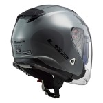 Casco jet LS2 Helmets OF521 INFINITY SOLID Nardo Grey - Micasco.es - Tu tienda de cascos de moto