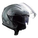 Casco jet LS2 Helmets OF521 INFINITY SOLID Nardo Grey - Micasco.es - Tu tienda de cascos de moto