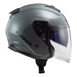 Casco jet LS2 Helmets OF521 INFINITY SOLID Nardo Grey - Micasco.es - Tu tienda de cascos de moto