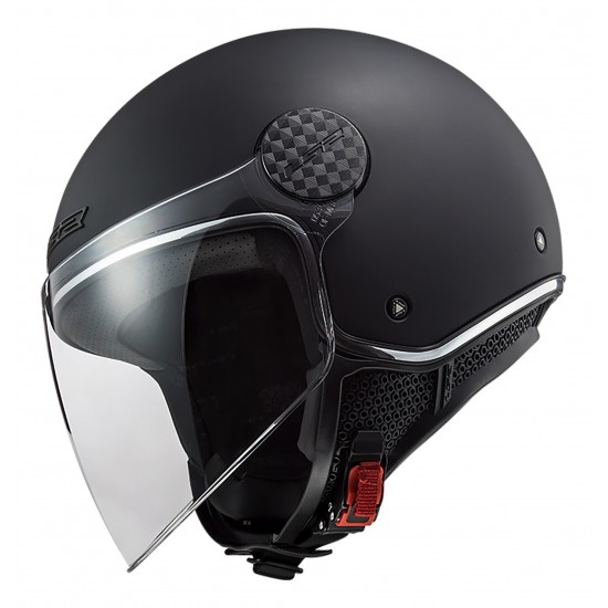 Casco jet LS2 Helmets OF558 SPHERE LUX Matt Black - Micasco.es - Tu tienda de cascos de moto