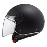 Casco jet LS2 Helmets OF558 SPHERE LUX Matt Black - Micasco.es - Tu tienda de cascos de moto