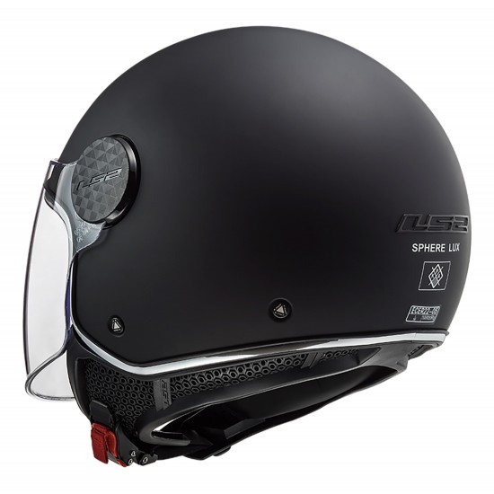 Casco jet LS2 Helmets OF558 SPHERE LUX Matt Black - Micasco.es - Tu tienda de cascos de moto