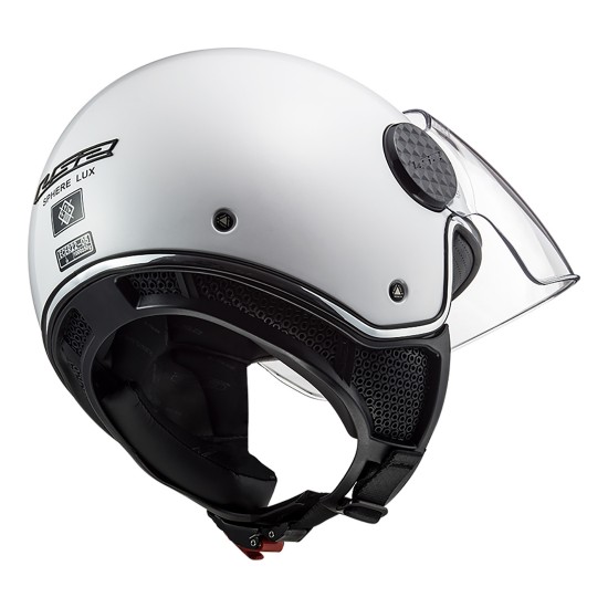 Casco jet LS2 Helmets OF558 SPHERE LUX Solid White - Micasco.es Casco jet LS2 Helmets OF558 SPHERE LUX Solid White - Micasco.es - Tu tienda de cascos de moto