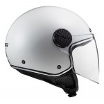 Casco jet LS2 Helmets OF558 SPHERE LUX Solid White - Micasco.es - Tu tienda de cascos de moto