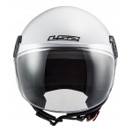 Casco jet LS2 Helmets OF558 SPHERE LUX Solid White - Micasco.es - Tu tienda de cascos de moto