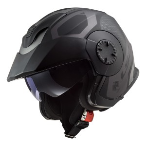 Casco jet LS2 Helmets OF570 VERSO Solid Marker Matt Black Titanium - Micasco.es Casco jet LS2 Helmets OF570 VERSO Solid Marker Matt Black Titanium - Micasco.es - Tu tienda de cascos de moto