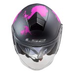 Casco jet LS2 OF573 TWISTER II Xover Matt Titanium Purple - Micasco.es Casco jet LS2 OF573 TWISTER II Xover Matt Titanium Purple - Micasco.es - Tu tienda de cascos de moto