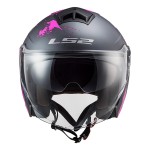 Casco jet LS2 OF573 TWISTER II Xover Matt Titanium Purple - Micasco.es Casco jet LS2 OF573 TWISTER II Xover Matt Titanium Purple - Micasco.es - Tu tienda de cascos de moto