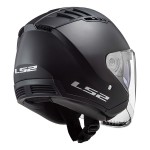 Casco jet LS2 OF600 Copter Solid Matt Black - Micasco.es - Tu tienda de cascos de moto