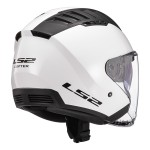 Casco jet LS2 OF600 Copter Solid White - Micasco.es - Tu tienda de cascos de moto