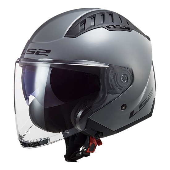 Casco jet LS2 OF600 Copter Solid Nardo Grey - Micasco.es - Tu tienda de cascos de moto