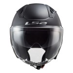 Casco jet LS2 OF600 Copter Solid Matt Black - Micasco.es - Tu tienda de cascos de moto