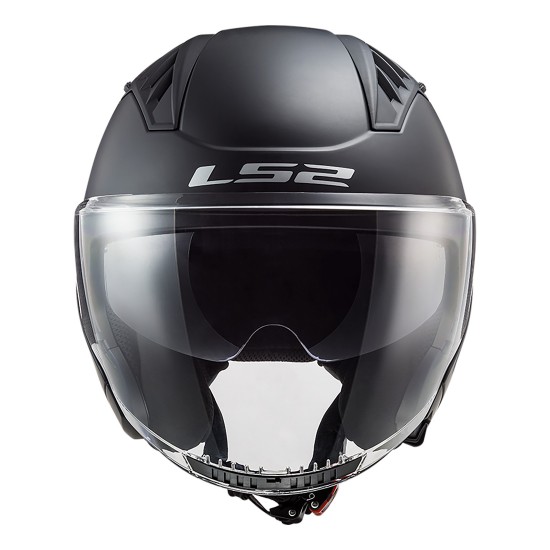 Casco jet LS2 OF600 Copter Solid Matt Black - Micasco.es - Tu tienda de cascos de moto