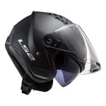 Casco jet LS2 OF600 Copter Solid Matt Black - Micasco.es - Tu tienda de cascos de moto