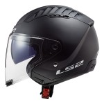 Casco jet LS2 OF600 Copter Solid Matt Black - Micasco.es - Tu tienda de cascos de moto