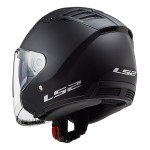 Casco jet LS2 OF600 Copter Solid Matt Black - Micasco.es - Tu tienda de cascos de moto