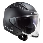 Casco jet LS2 OF600 Copter Solid Matt Black - Micasco.es - Tu tienda de cascos de moto