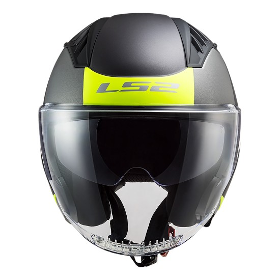 Casco jet LS2 OF600 Copter Urbane Black HV Yellow - Micasco.es Casco jet LS2 OF600 Copter Urbane Black HV Yellow - Micasco.es - Tu tienda de cascos de moto