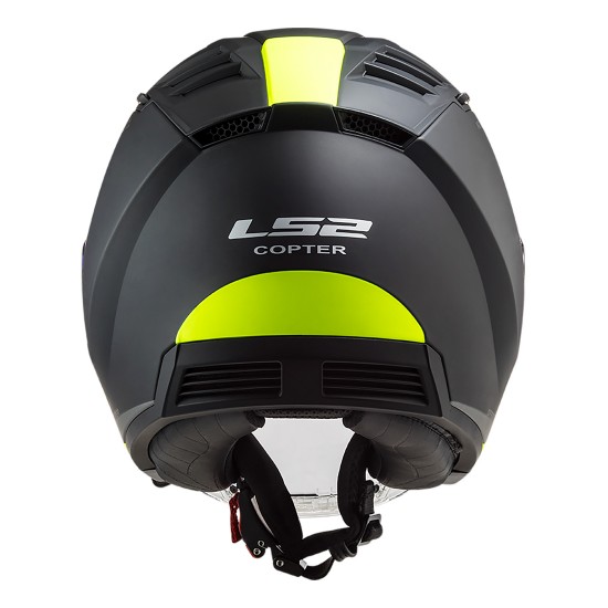 Casco jet LS2 OF600 Copter Urbane Black HV Yellow - Micasco.es Casco jet LS2 OF600 Copter Urbane Black HV Yellow - Micasco.es - Tu tienda de cascos de moto