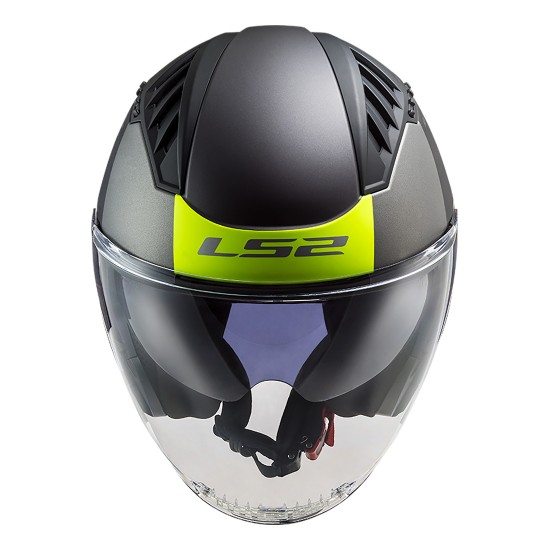Casco jet LS2 OF600 Copter Urbane Black HV Yellow - Micasco.es Casco jet LS2 OF600 Copter Urbane Black HV Yellow - Micasco.es - Tu tienda de cascos de moto