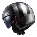 Casco jet LS2 OF601 BOB Lines Black Jeans - Micasco.es - Tu tienda de cascos de moto