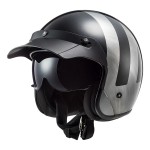 Casco jet LS2 OF601 BOB Lines Black Jeans - Micasco.es - Tu tienda de cascos de moto