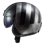 Casco jet LS2 OF601 BOB Lines Black Jeans - Micasco.es - Tu tienda de cascos de moto